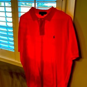 Men’s 2XL Ralph Lauren Polo Orange Shirt
